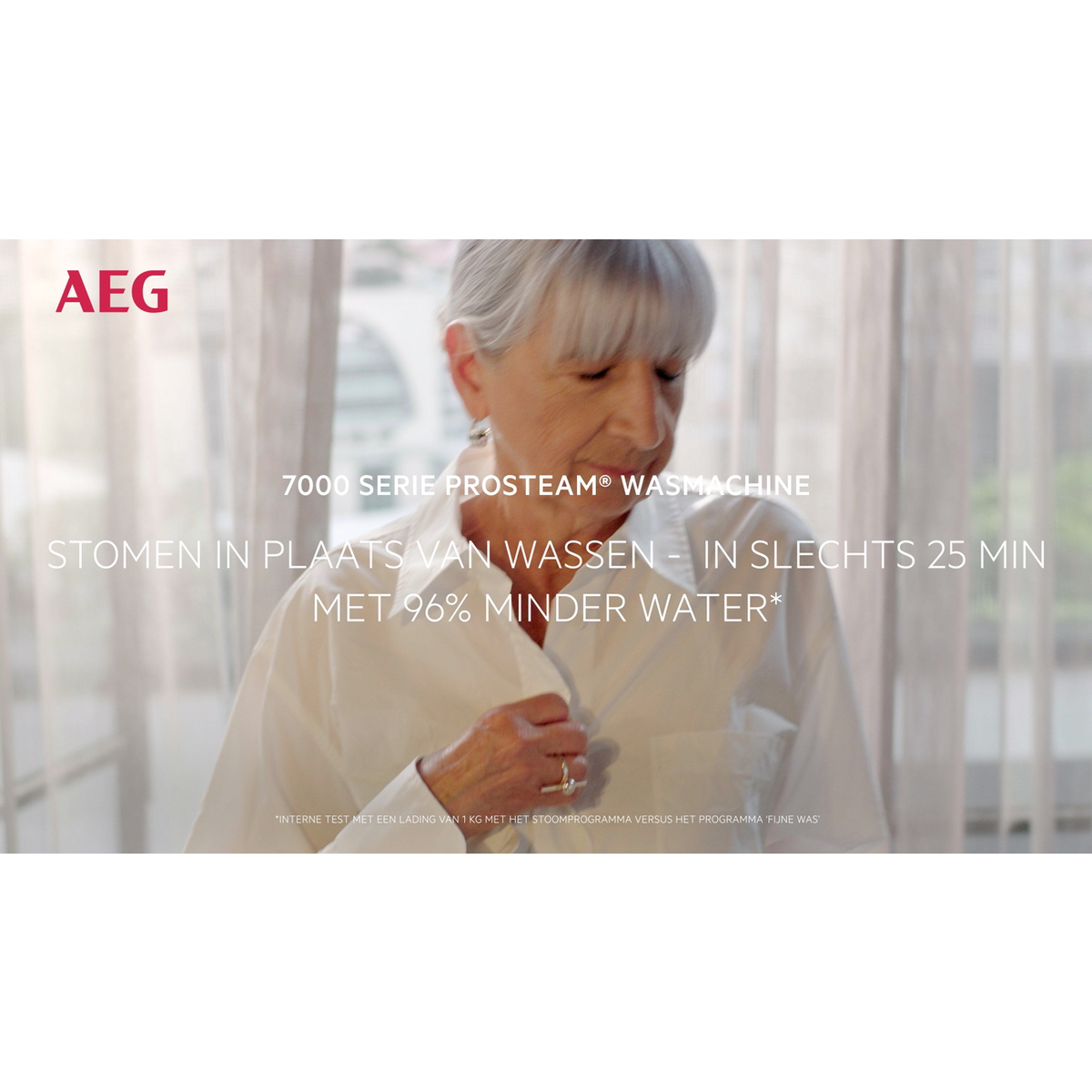 AEG - Wasmachine voorlader - LR76CBC94