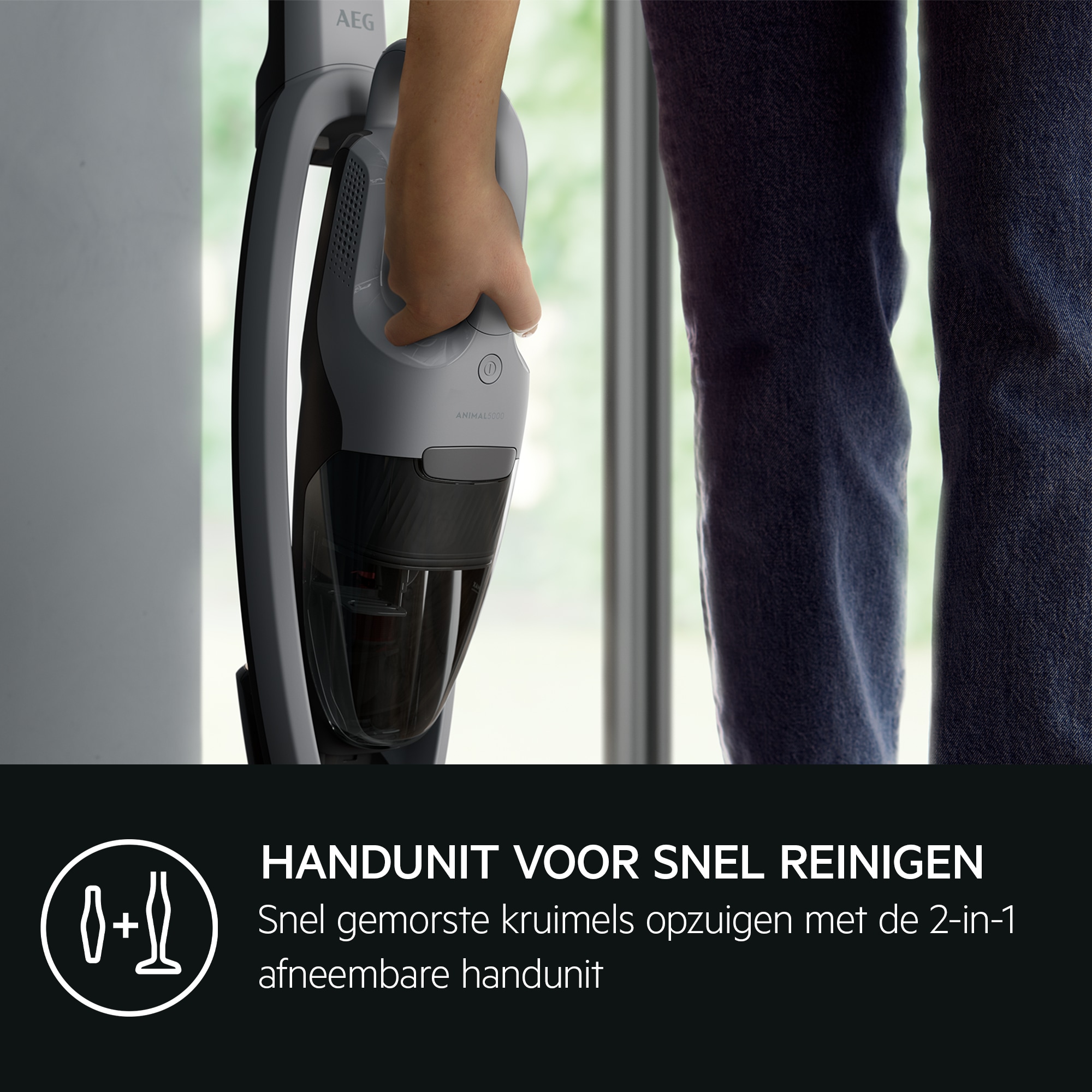 AEG - Steelstofzuiger - AS52AB18BN