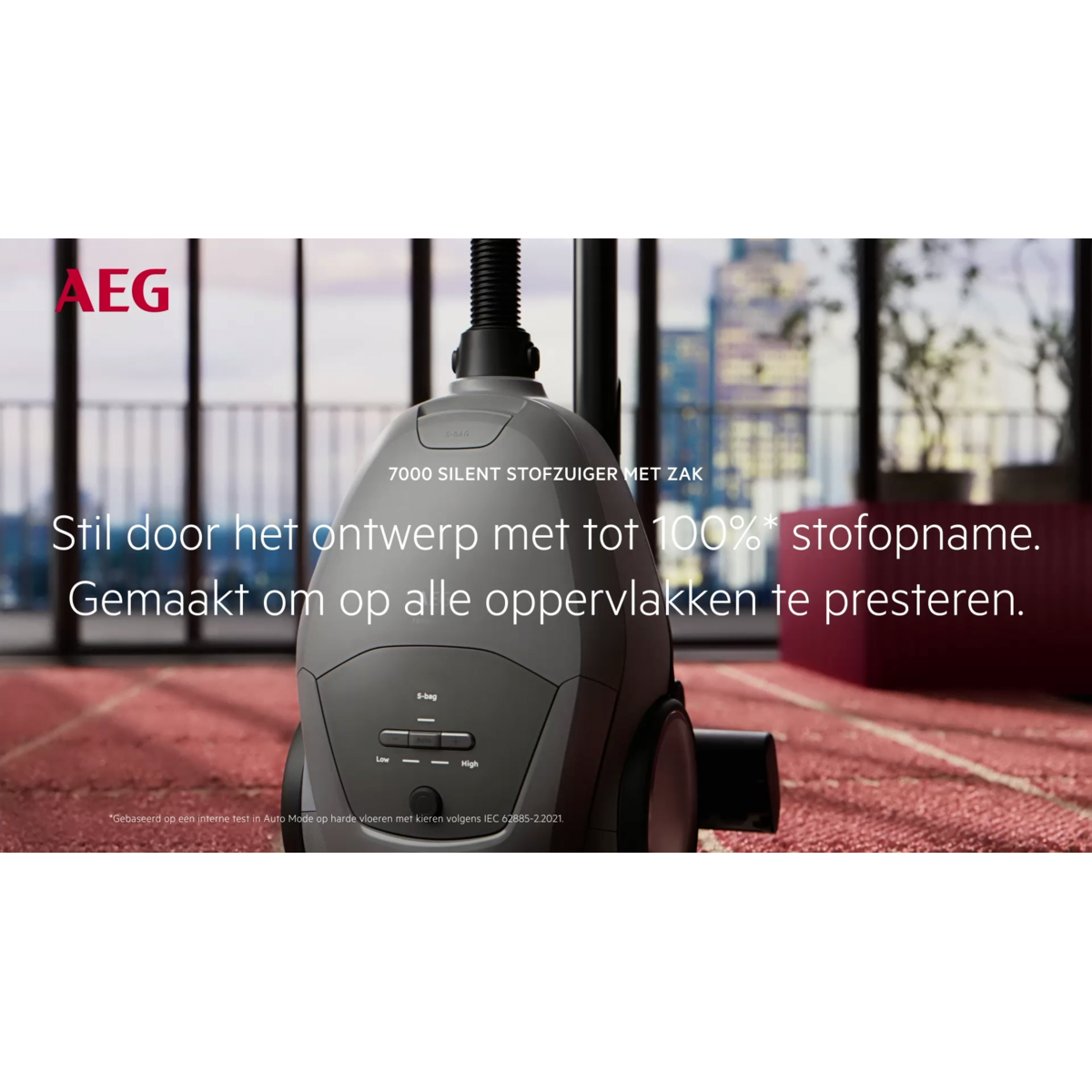 AEG - Stofzuiger met zak - AB71U2DG