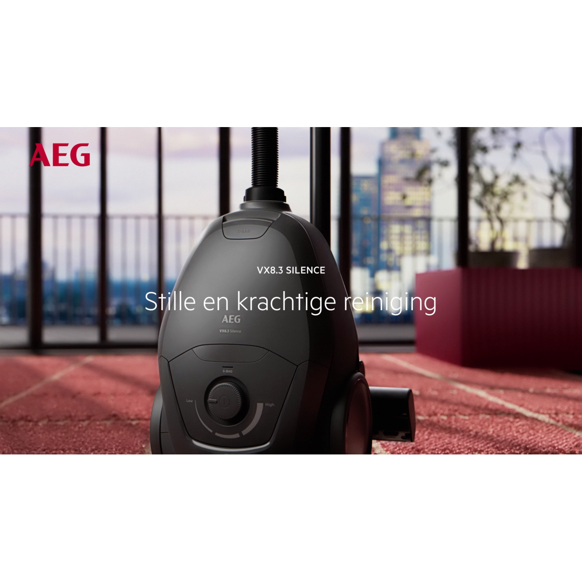 AEG - Stofzuiger met zak - VX83-2EBR