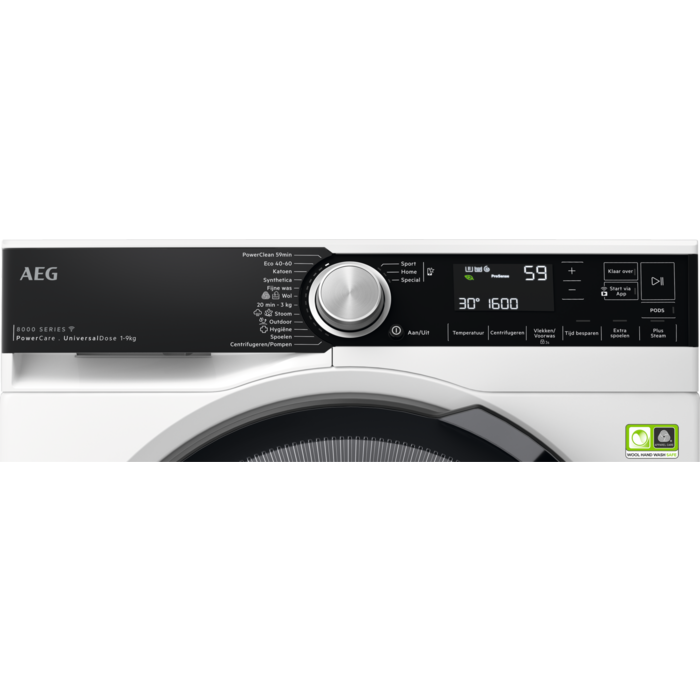 AEG - Wasmachine 9 kg - LR8BADEN