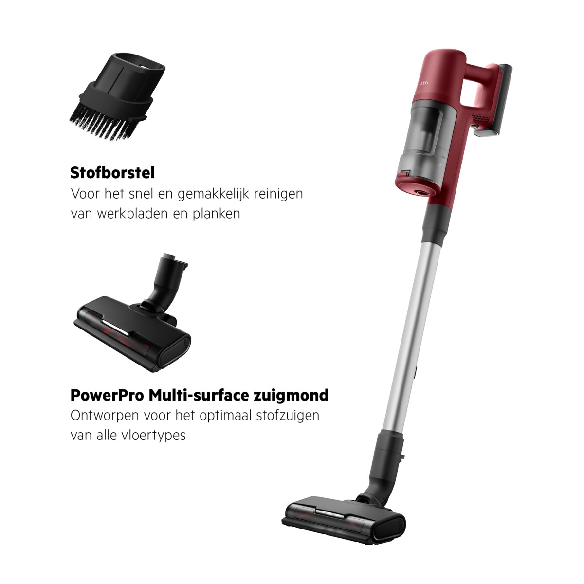 AEG - Steelstofzuiger - AP61CB21DR