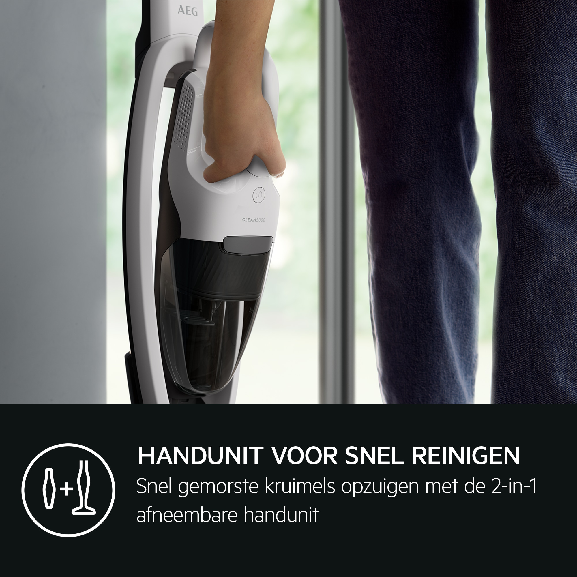 AEG - Steelstofzuiger - AS52CB18SH
