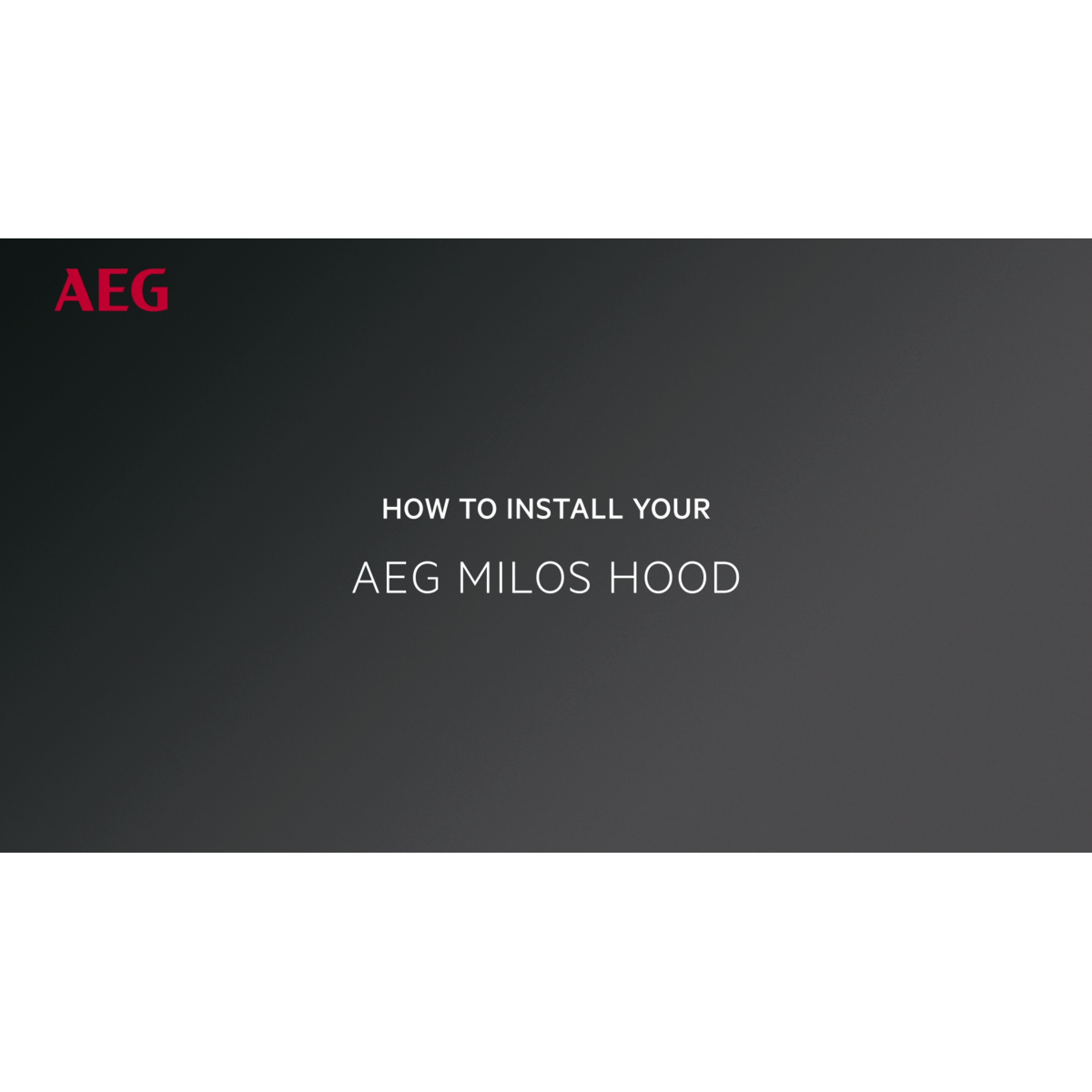 AEG - Afzuigkap 90 cm - GDE689HM