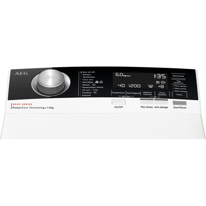AEG - Wasmachine bovenlader - LTR8765AL