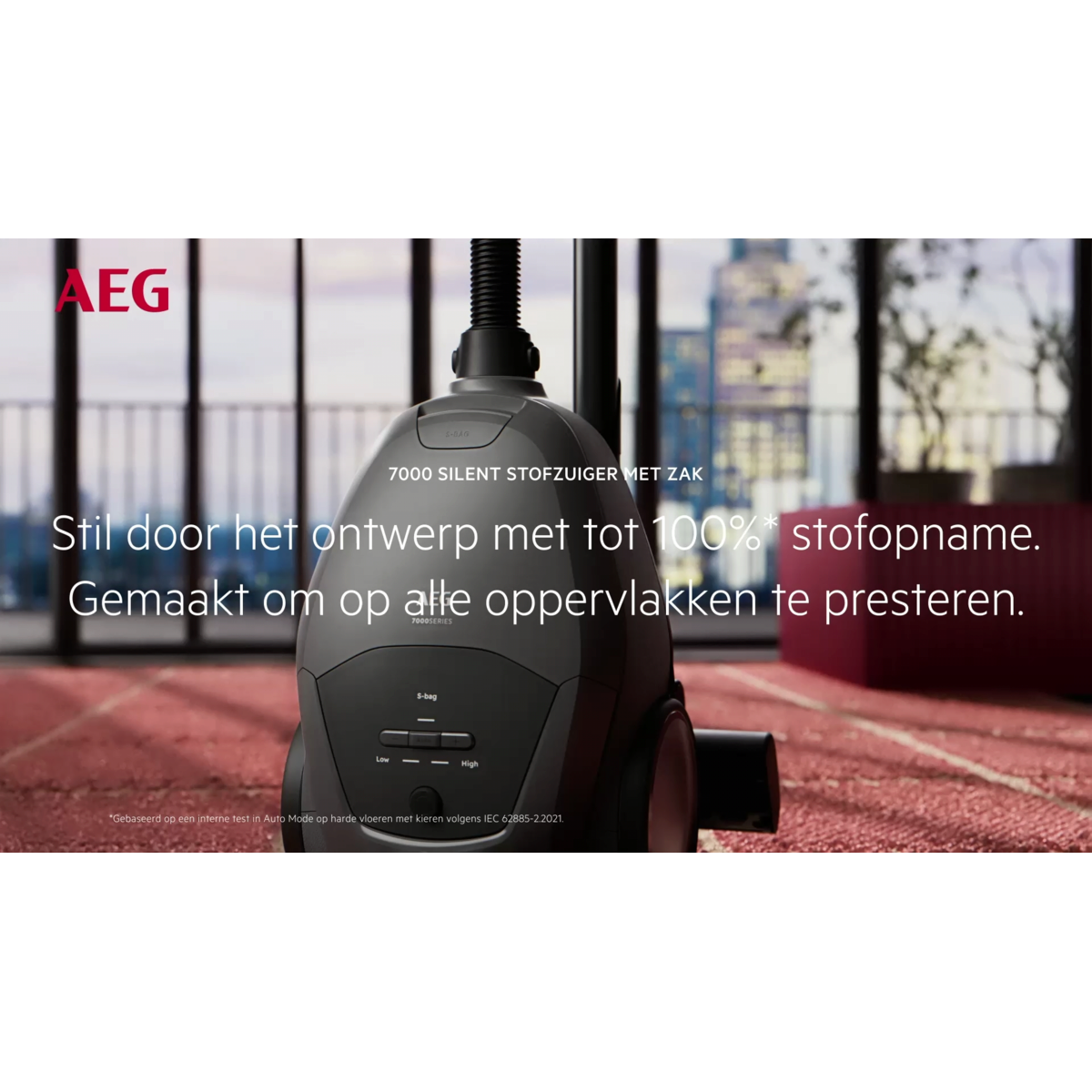 AEG - Stofzuiger met zak - AB71U1GG