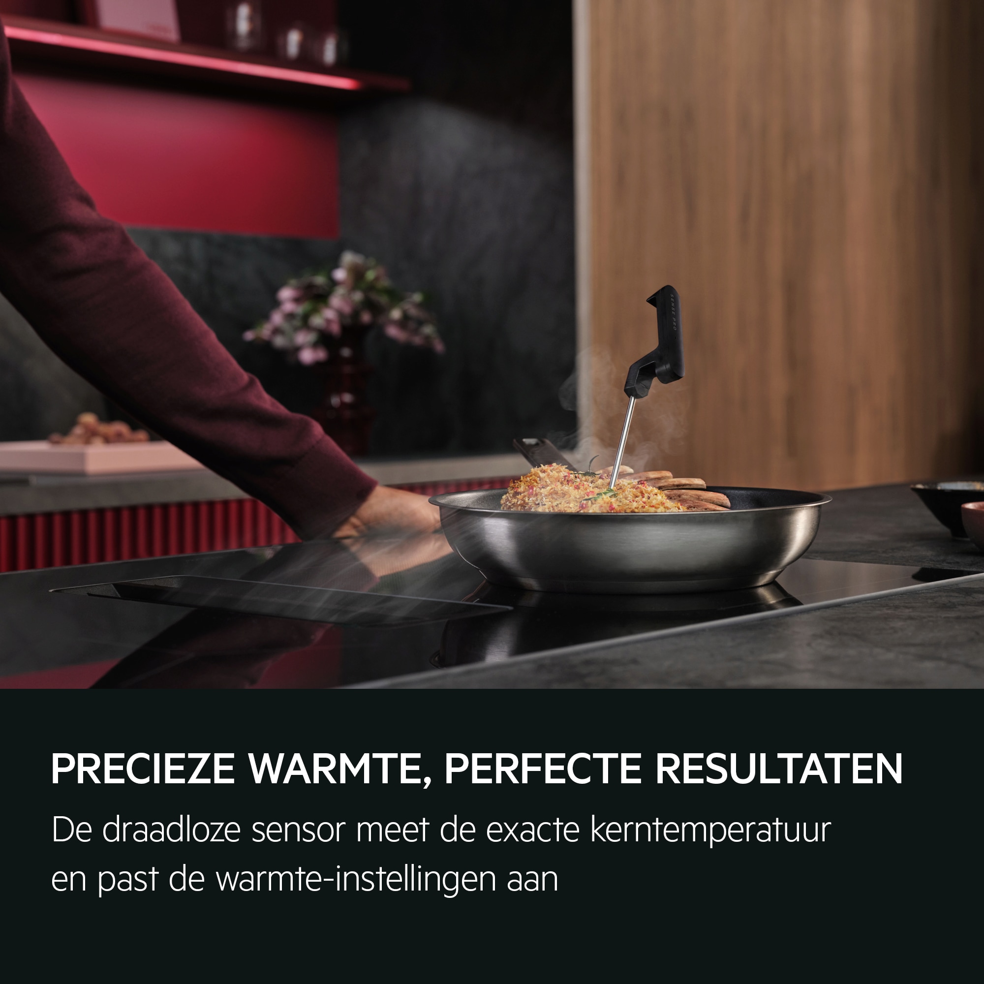 AEG - Kookplaat met afzuiging - PE9000B80