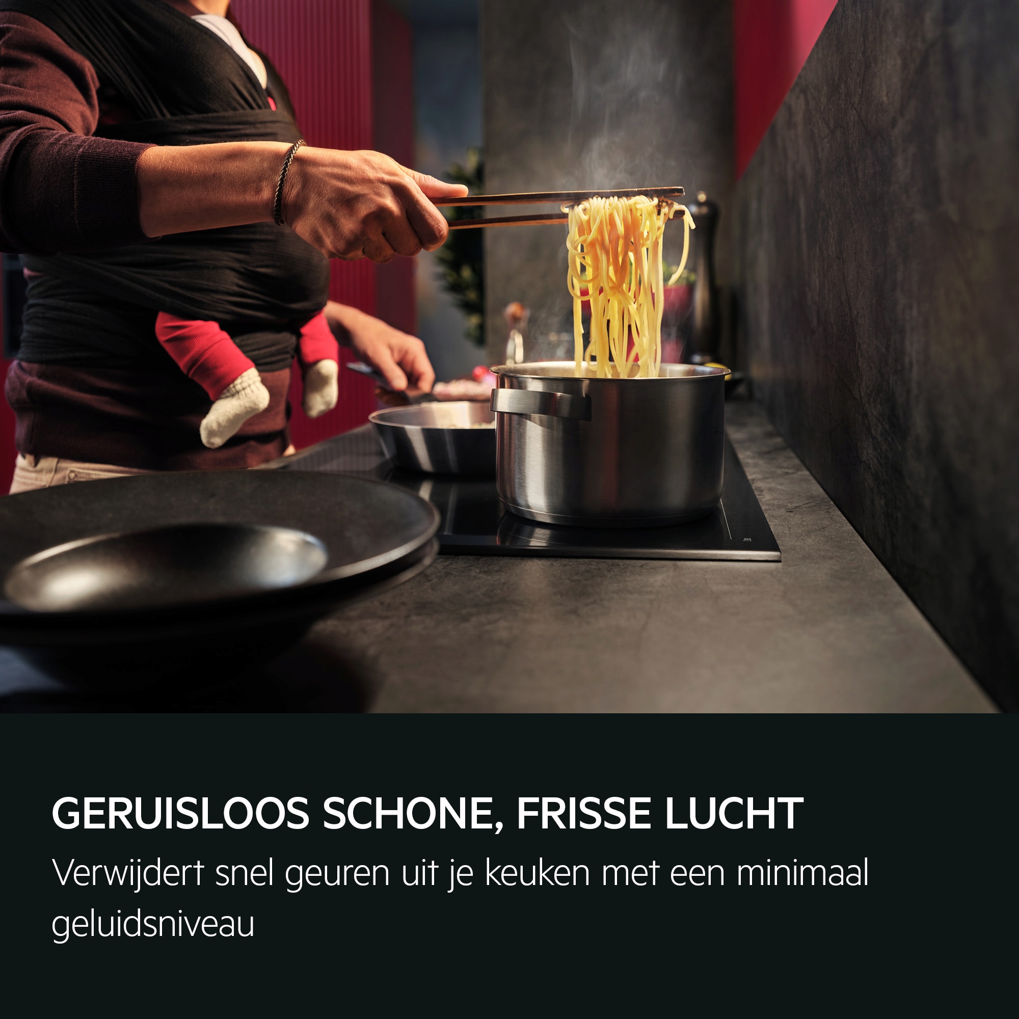 AEG - Zwarte afzuigkap - NDC7722SB