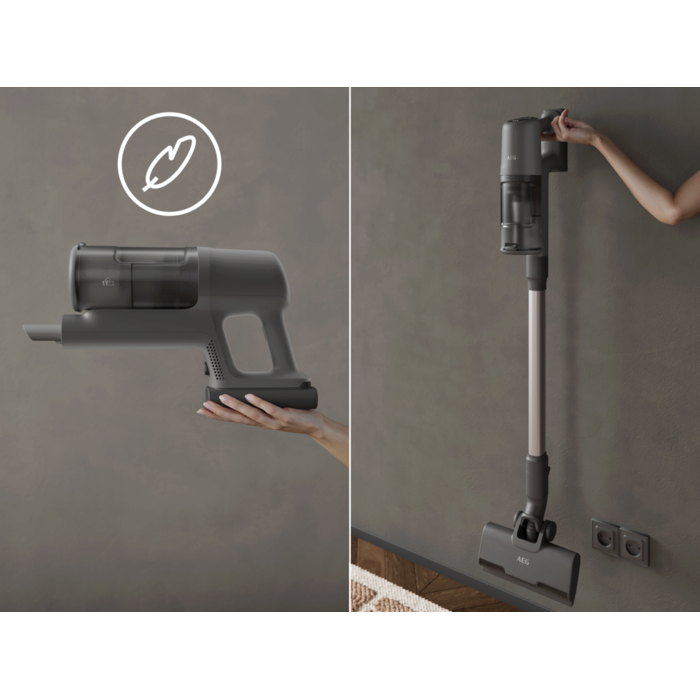 Cordless cleaner that is super lightweight for easy handling.