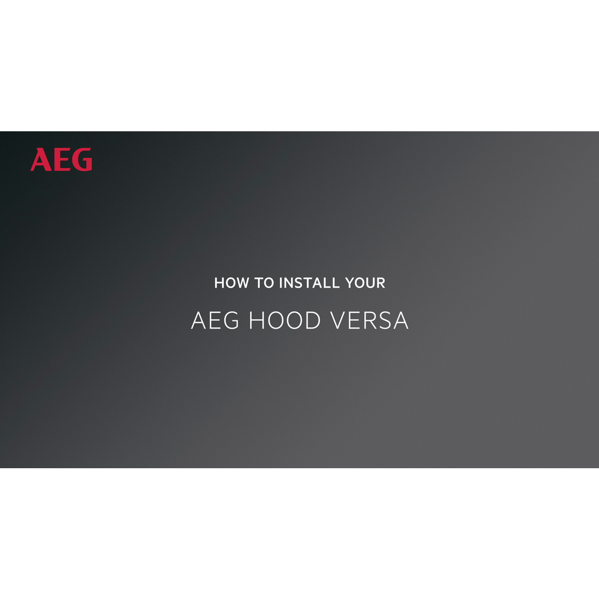 AEG - Afzuigkap 60 cm - DPB3622S