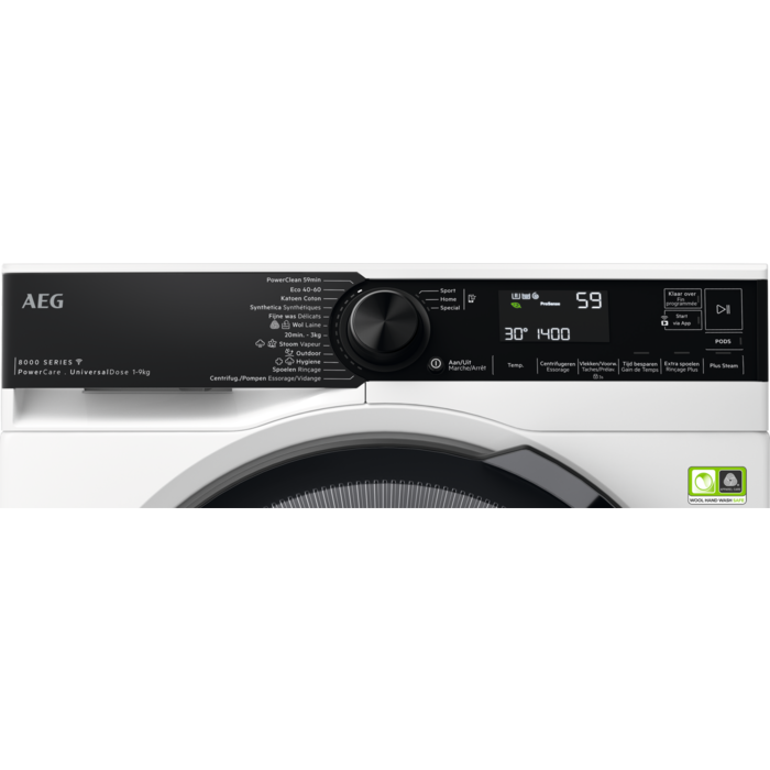 AEG - Wasmachine 9 kg - LR86CUC94