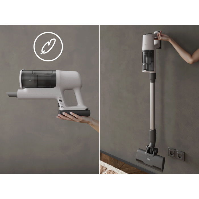 Cordless cleaner that is super lightweight for easy handling.