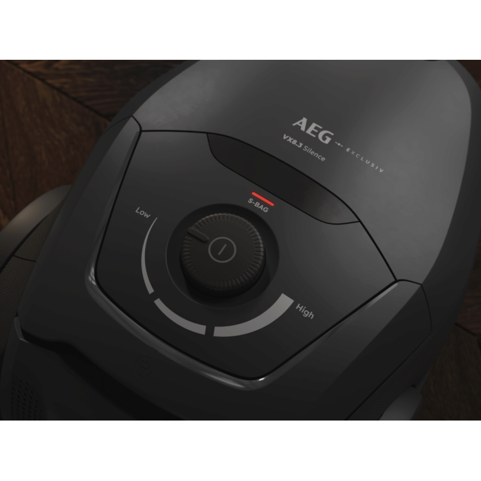 S-bag indicator that signals that the bag needs changing