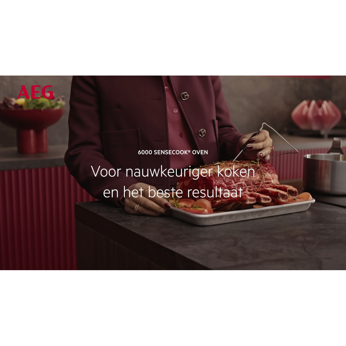 AEG - Pyrolyse oven - OS6PB52WAB