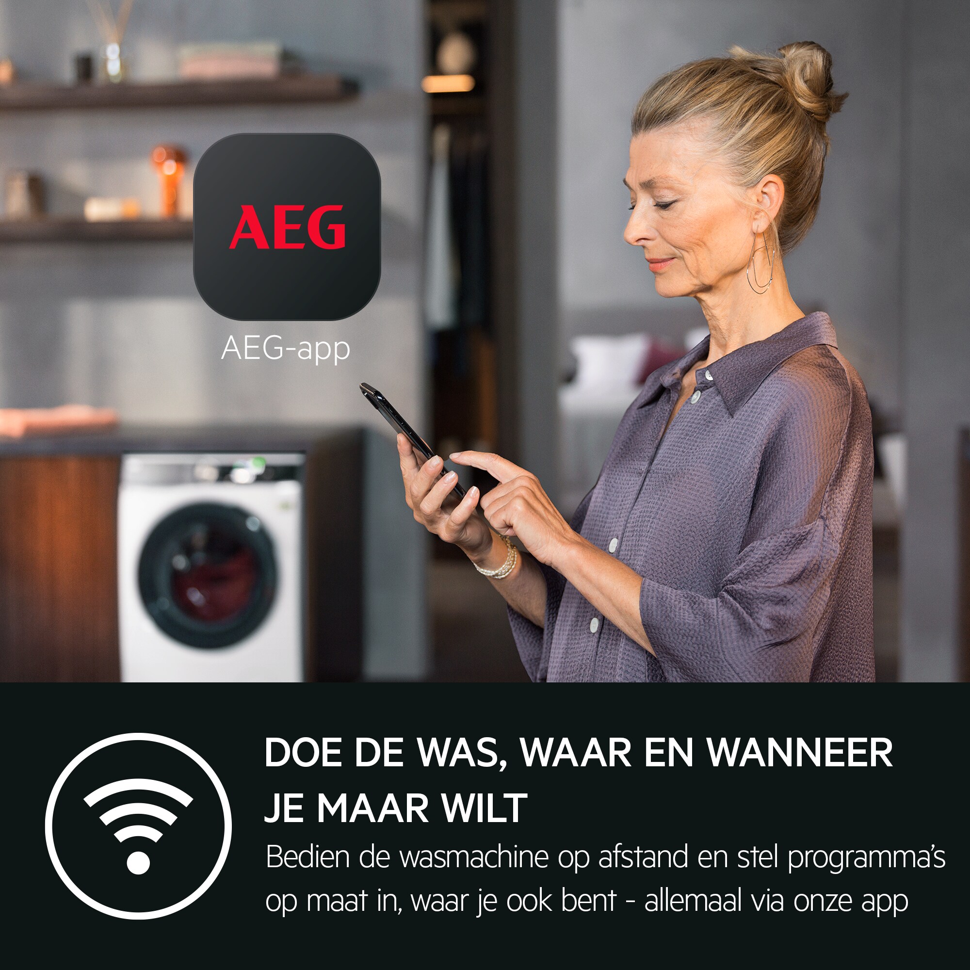 AEG - Wasmachine voorlader - LR639AD44