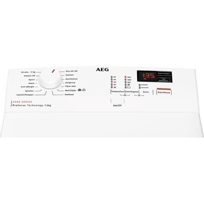 AEG - Wasmachine bovenlader - LTR6162K