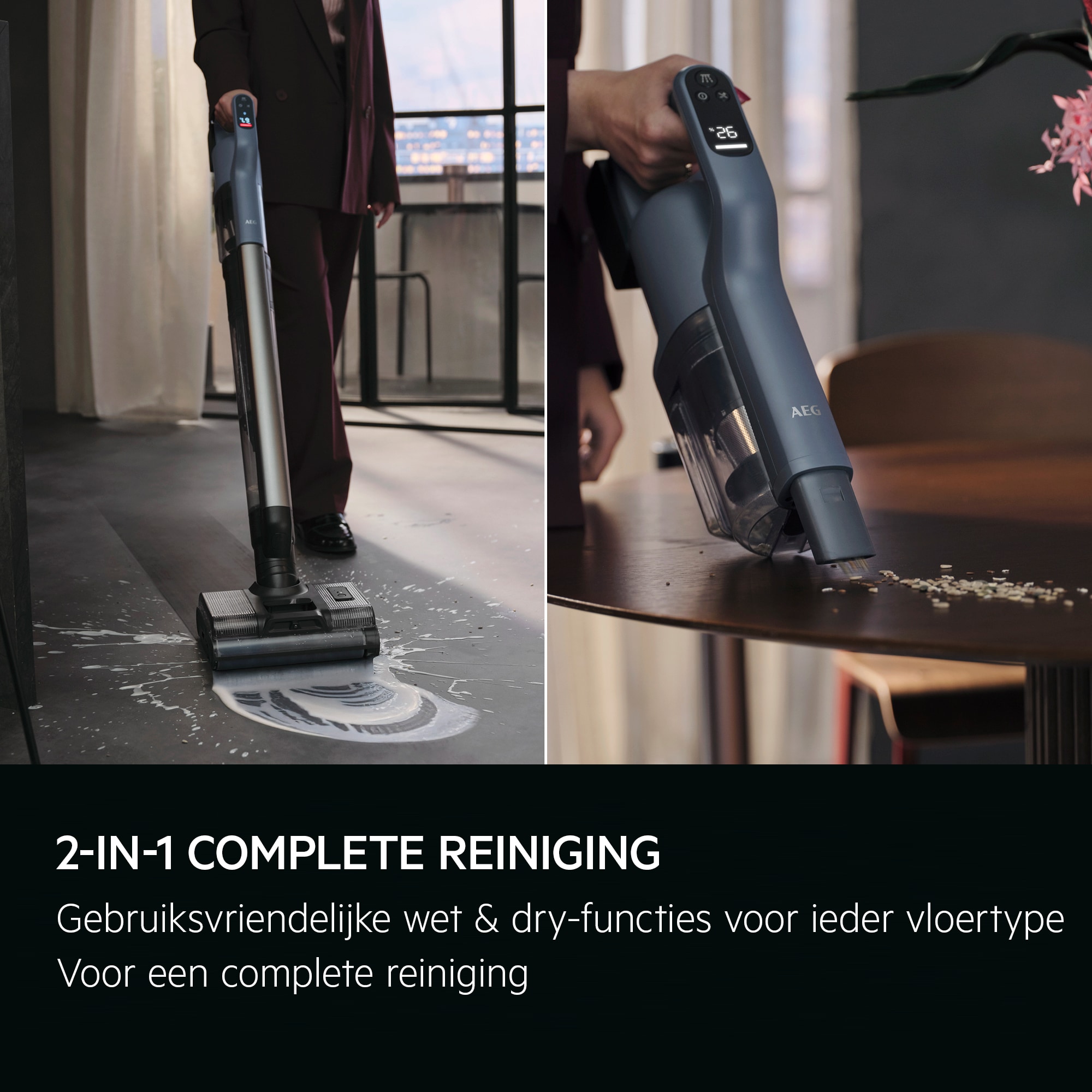 AEG - Wet & Dry steelstofzuiger - AW82U1DB