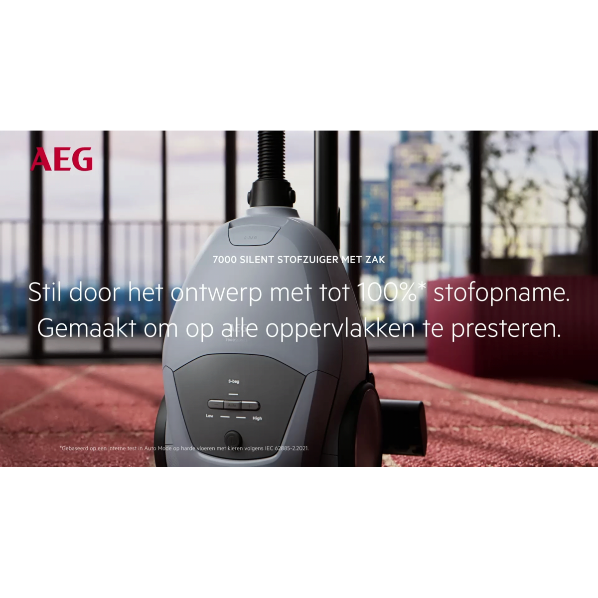 AEG - Stofzuiger met zak - AB71U1LDB