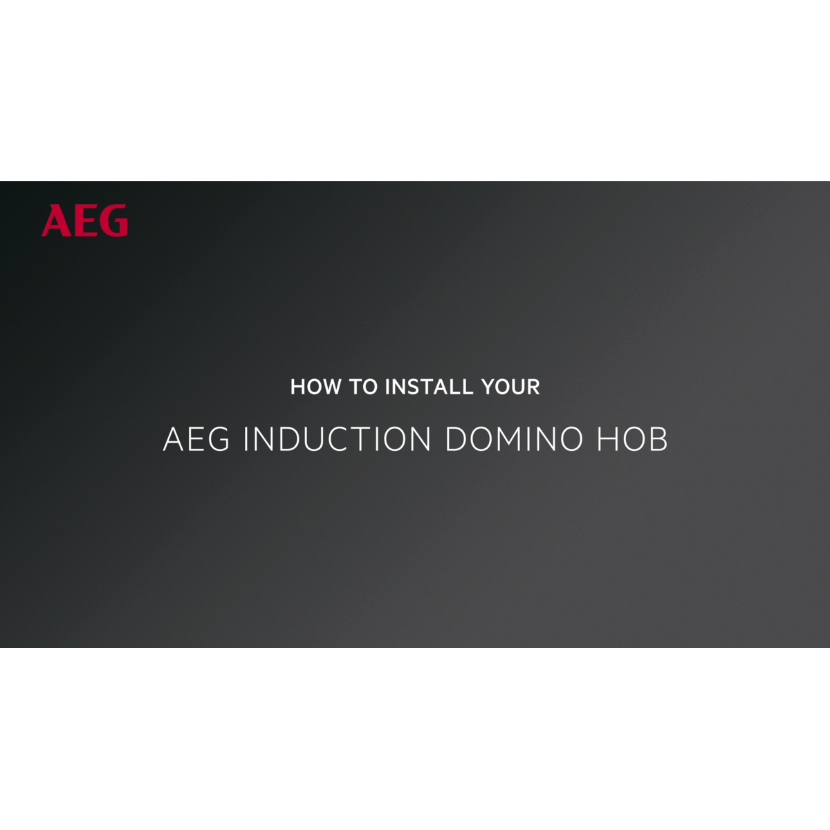 AEG - Inductiekookplaat - IKB32300CB