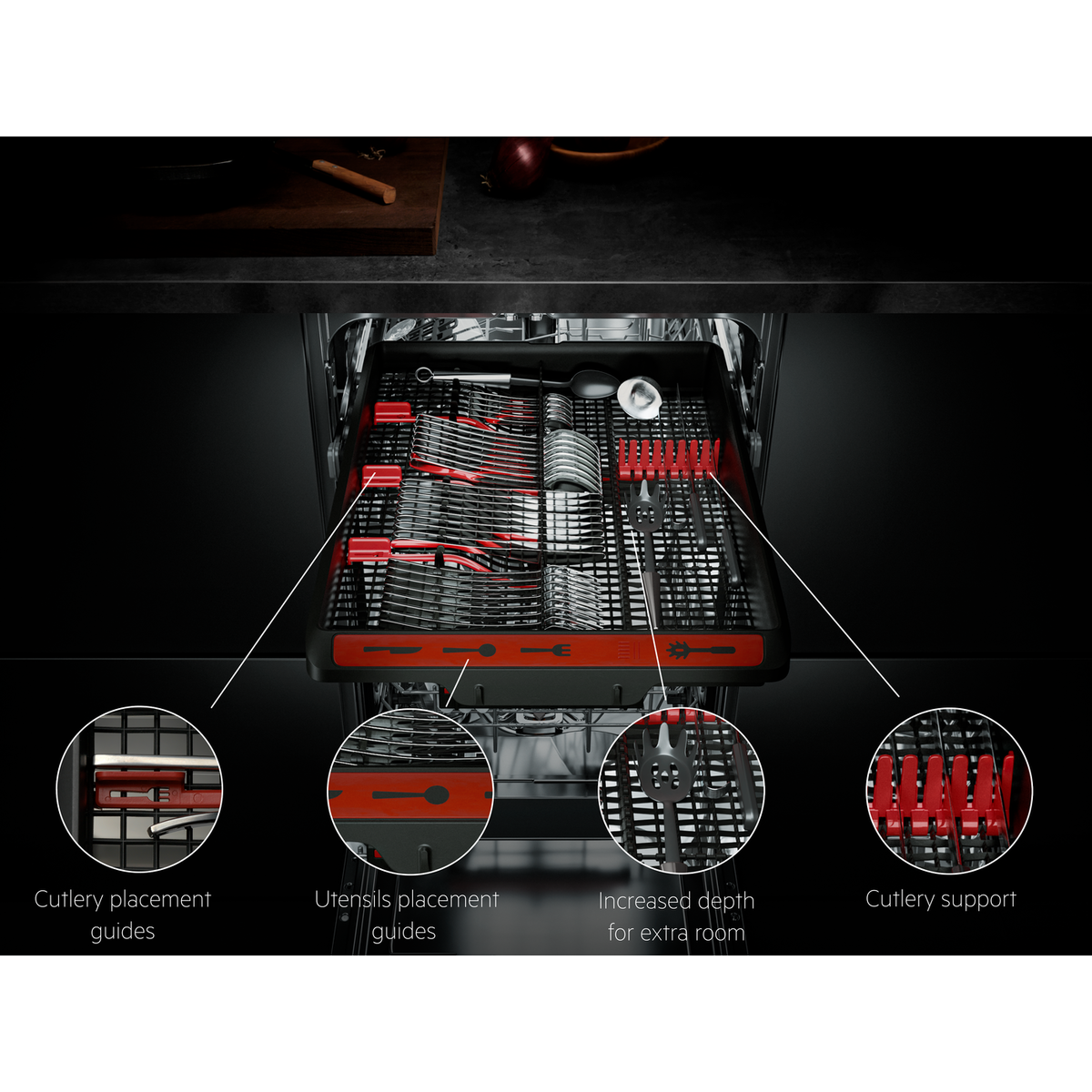 AEG - Inbouw vaatwasser - FSE74507P