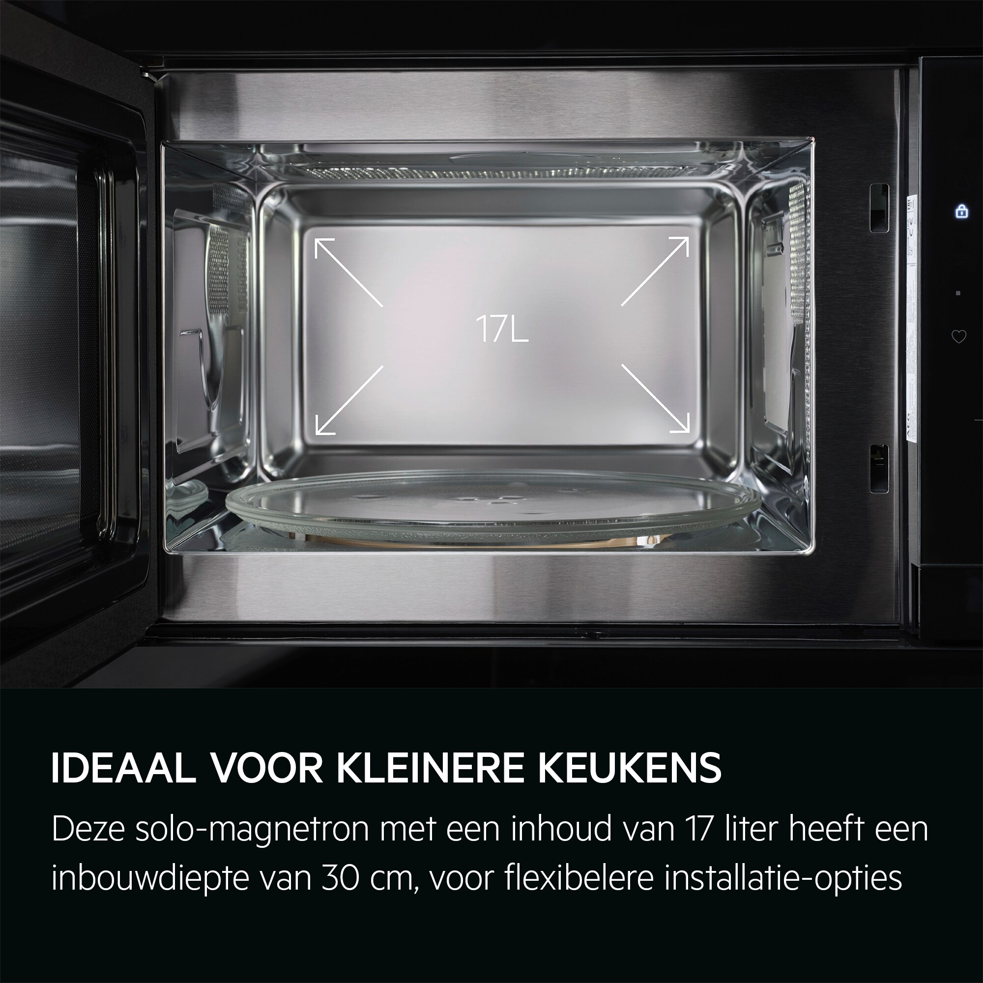 AEG - Inbouw magnetron - NMB6G171SB