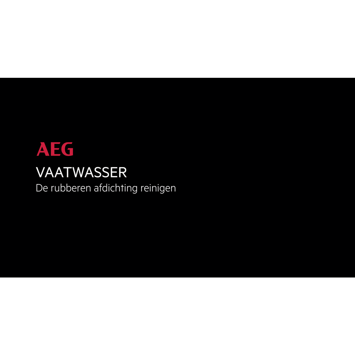 AEG - Inbouw vaatwasser - FD795V