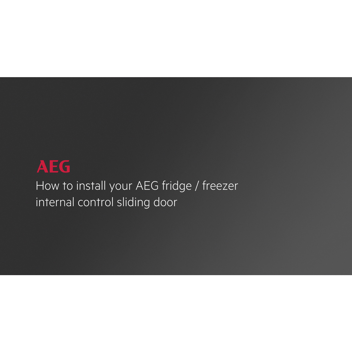 AEG - Inbouw koel-vriescombinatie - TSC6N181ES