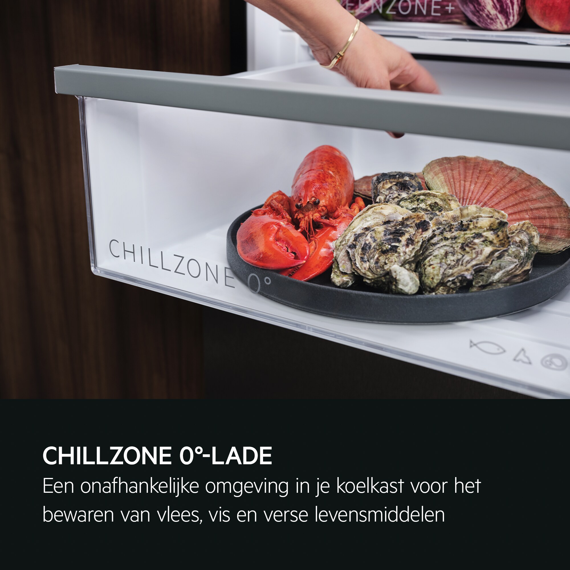 AEG - Vrijstaande koel-vriescombinatie - ORC8M362BL