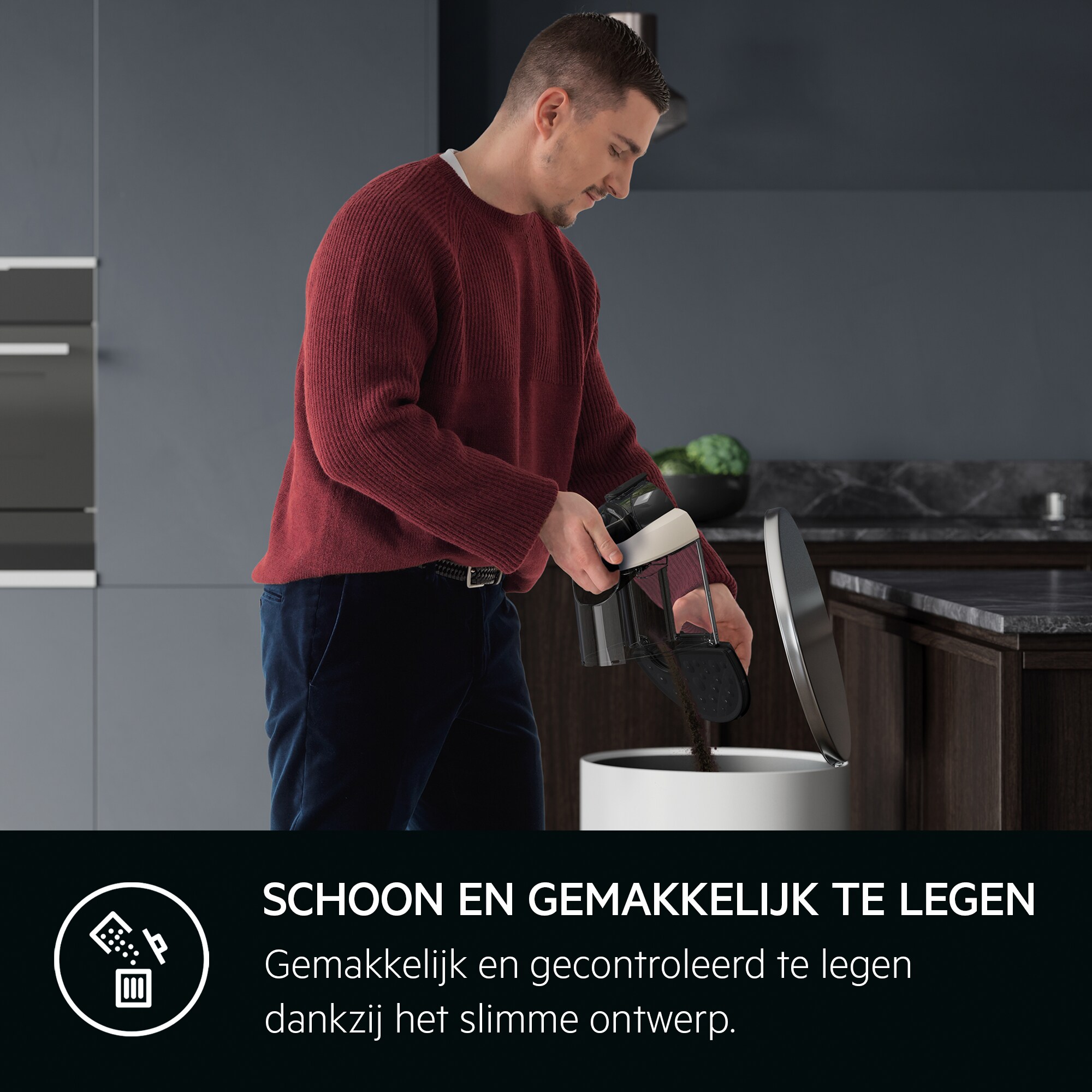 AEG - Stofzuiger zonder zak - AL61H4SW