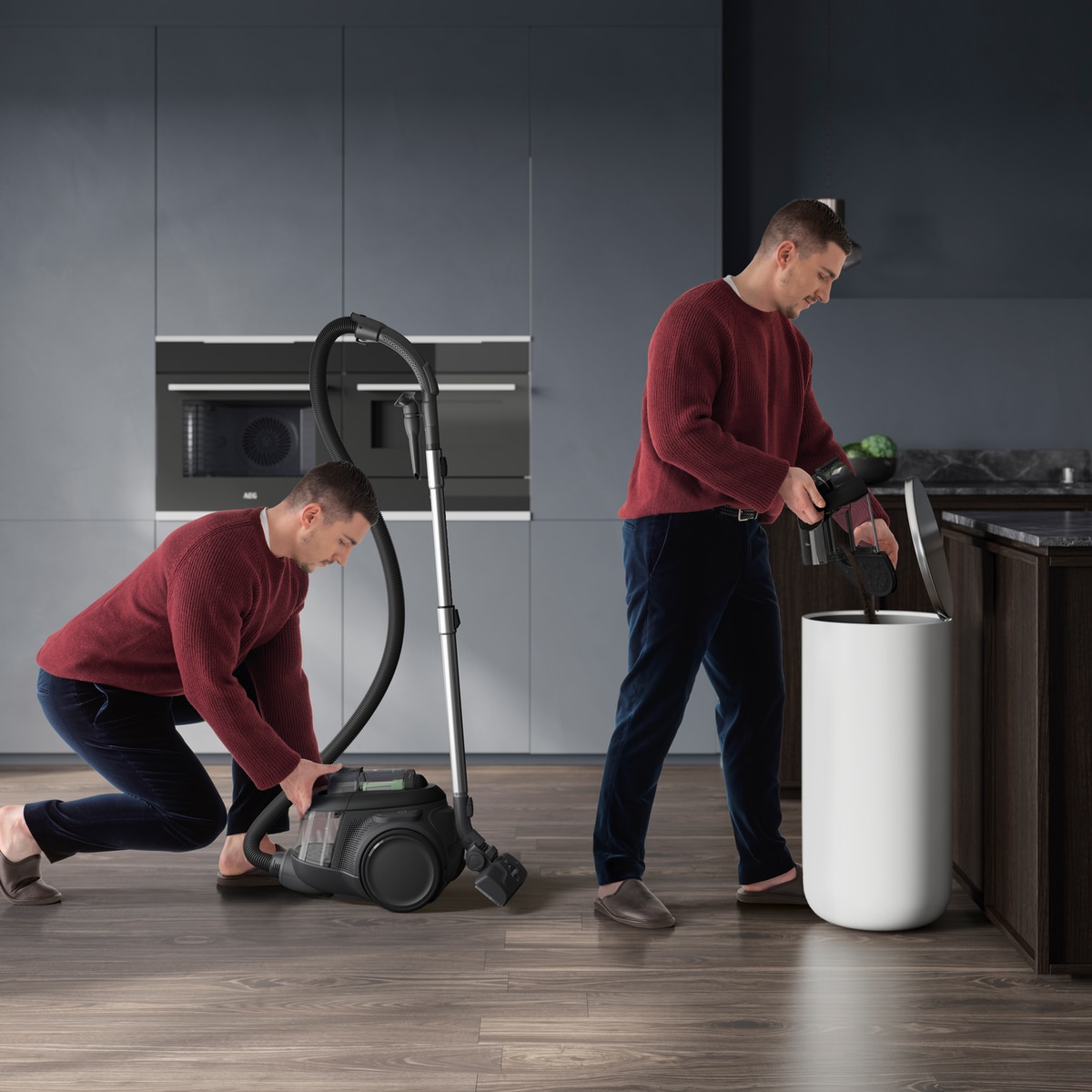 AEG - Stofzuiger zonder zak - AL61C2ECO