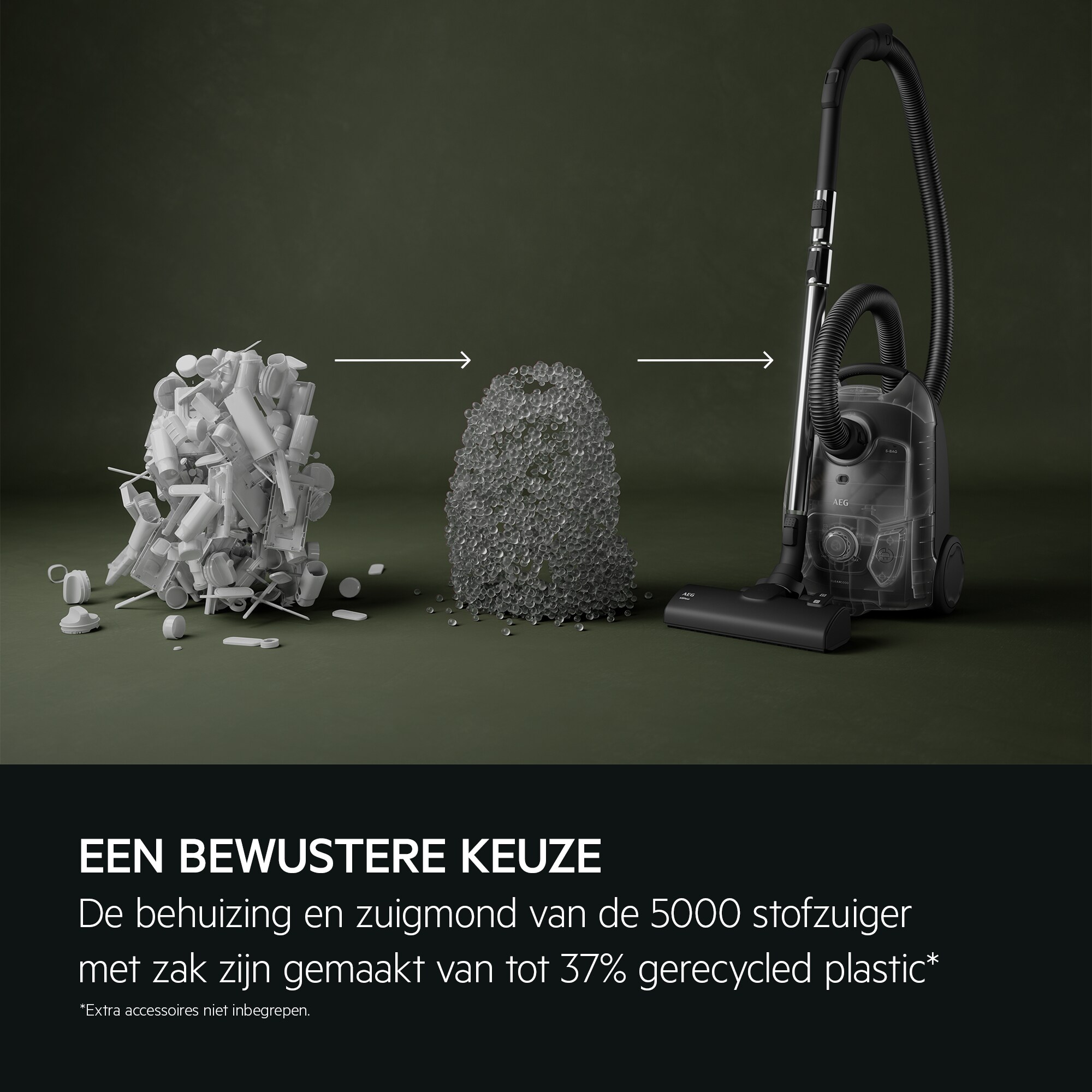 AEG - Stofzuiger met zak - AB51C1GG