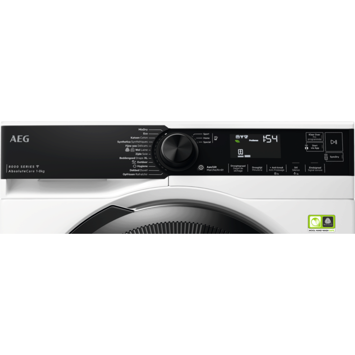 AEG - Warmtepompdroger - T86DR8A4PC