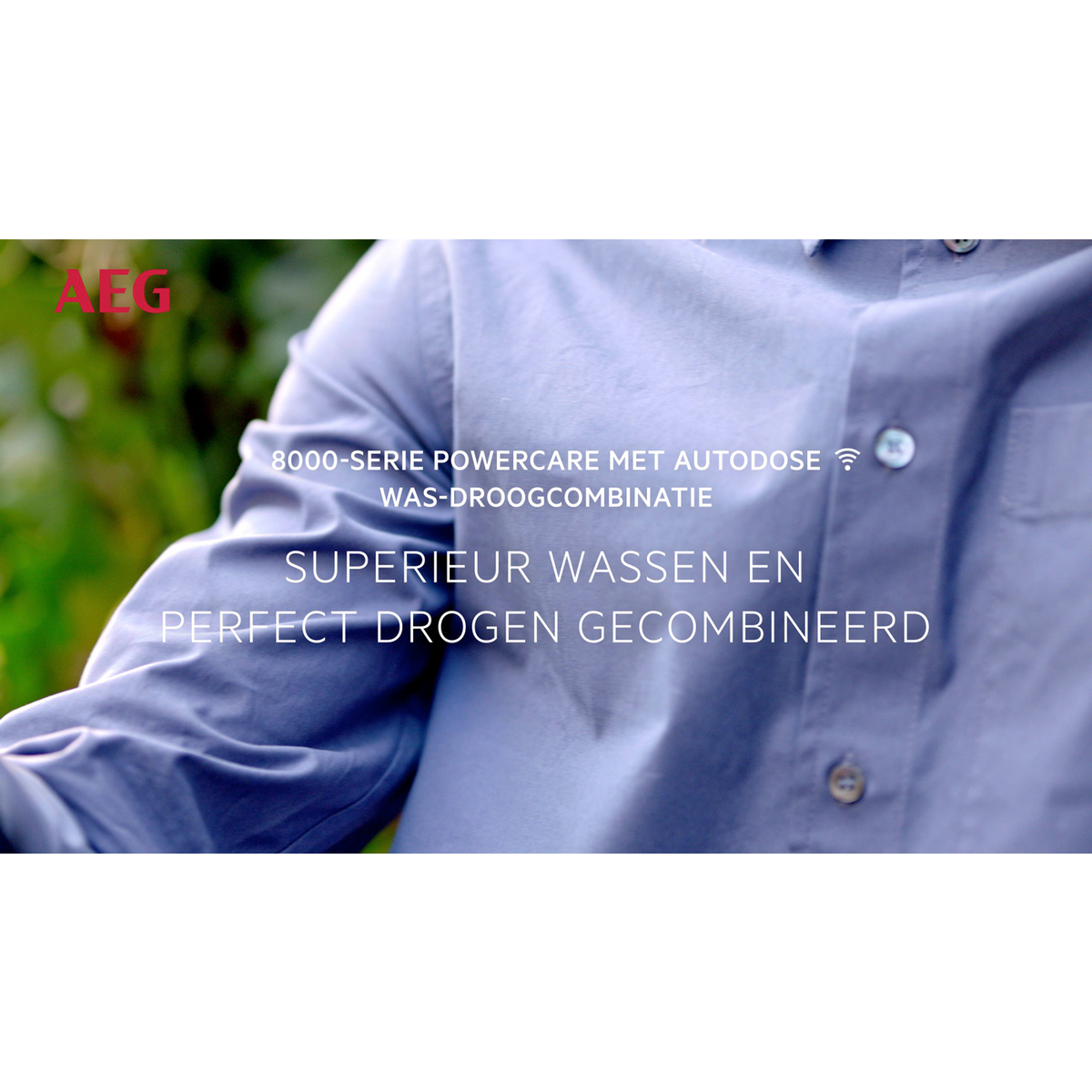 AEG - Vrijstaande was-droogcombinatie - LWR8716AD6