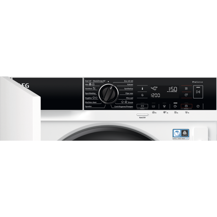 AEG - Inbouw was-droogcombinatie - LWR7786BI