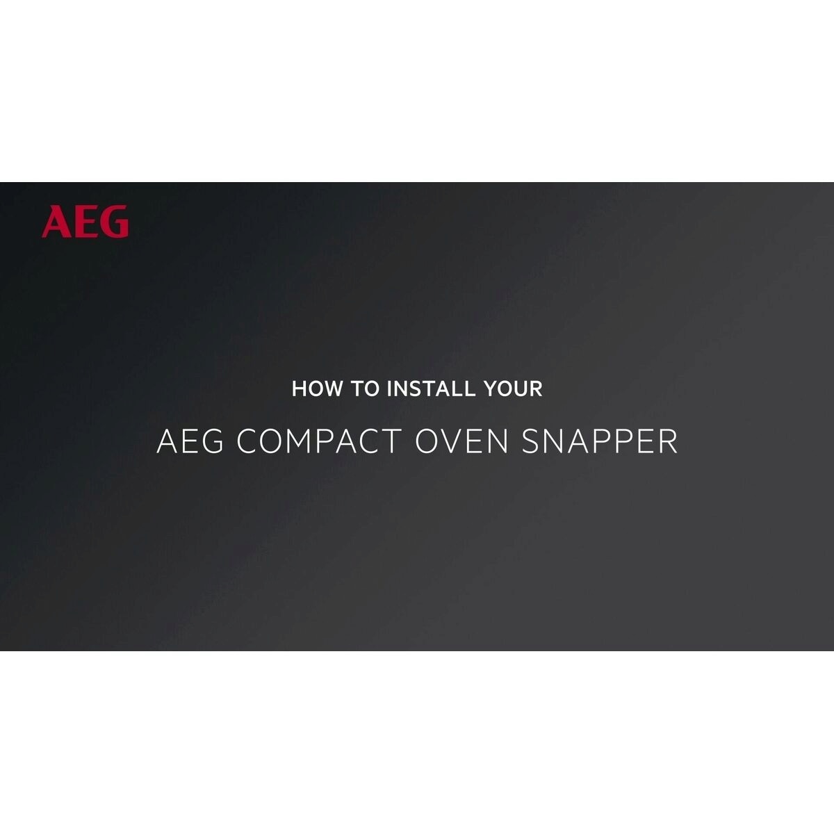AEG - Inbouwoven 45 cm - CM7300T