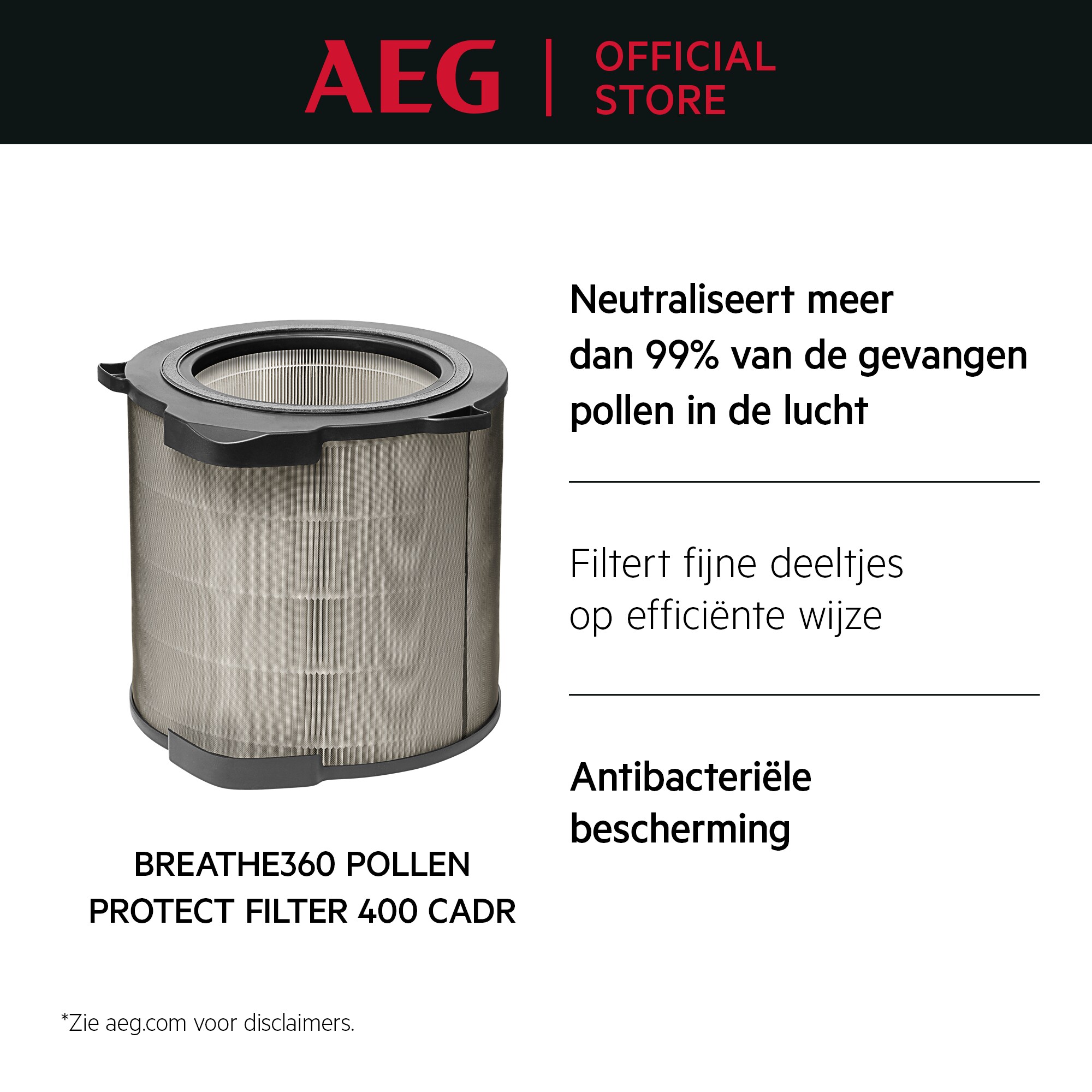 AEG - Filter luchtreiniger - AFDBTH4