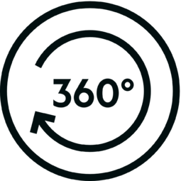 360⁰ Motion Technology™ wielen