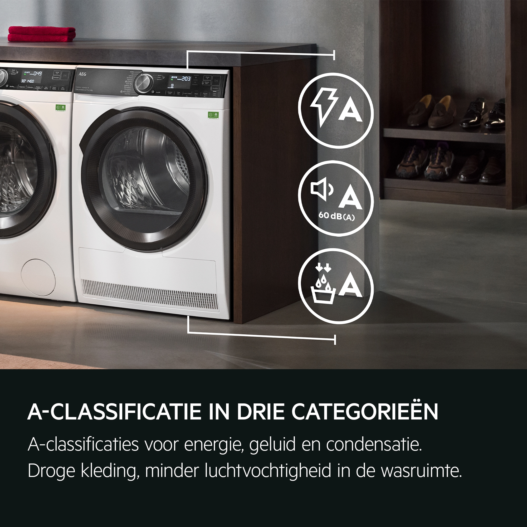 AEG - Warmtepompdroger - TR968V4C