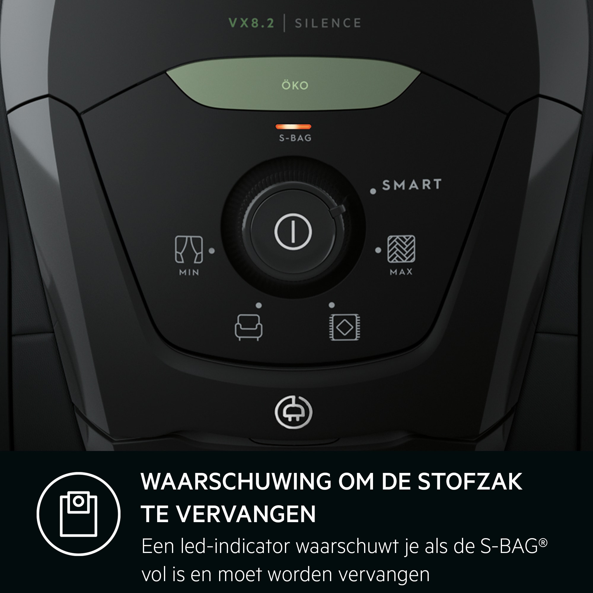 AEG - Stofzuiger met zak - VX82-1-ECO
