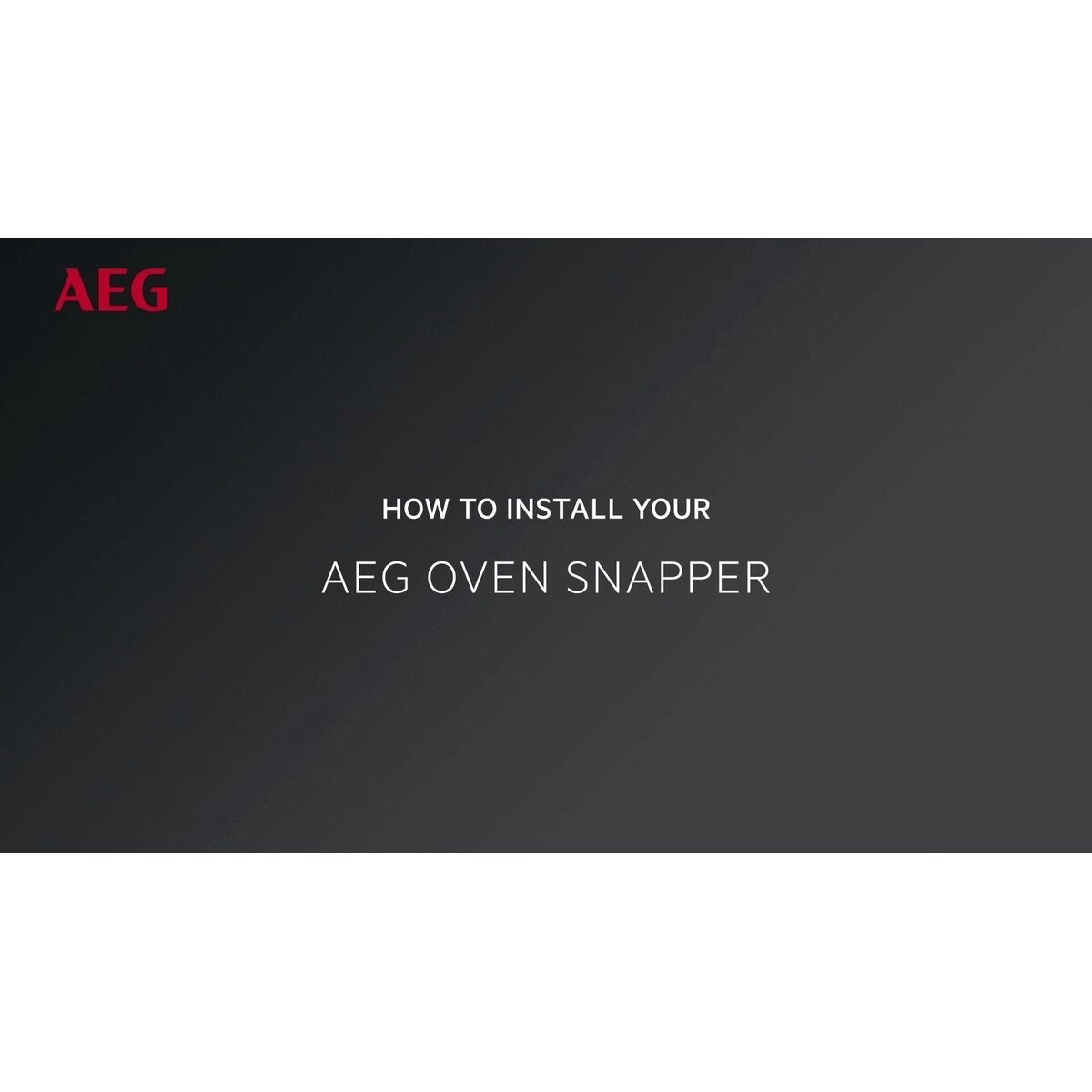 AEG - Inbouwoven 60 cm - NBB8S621AB