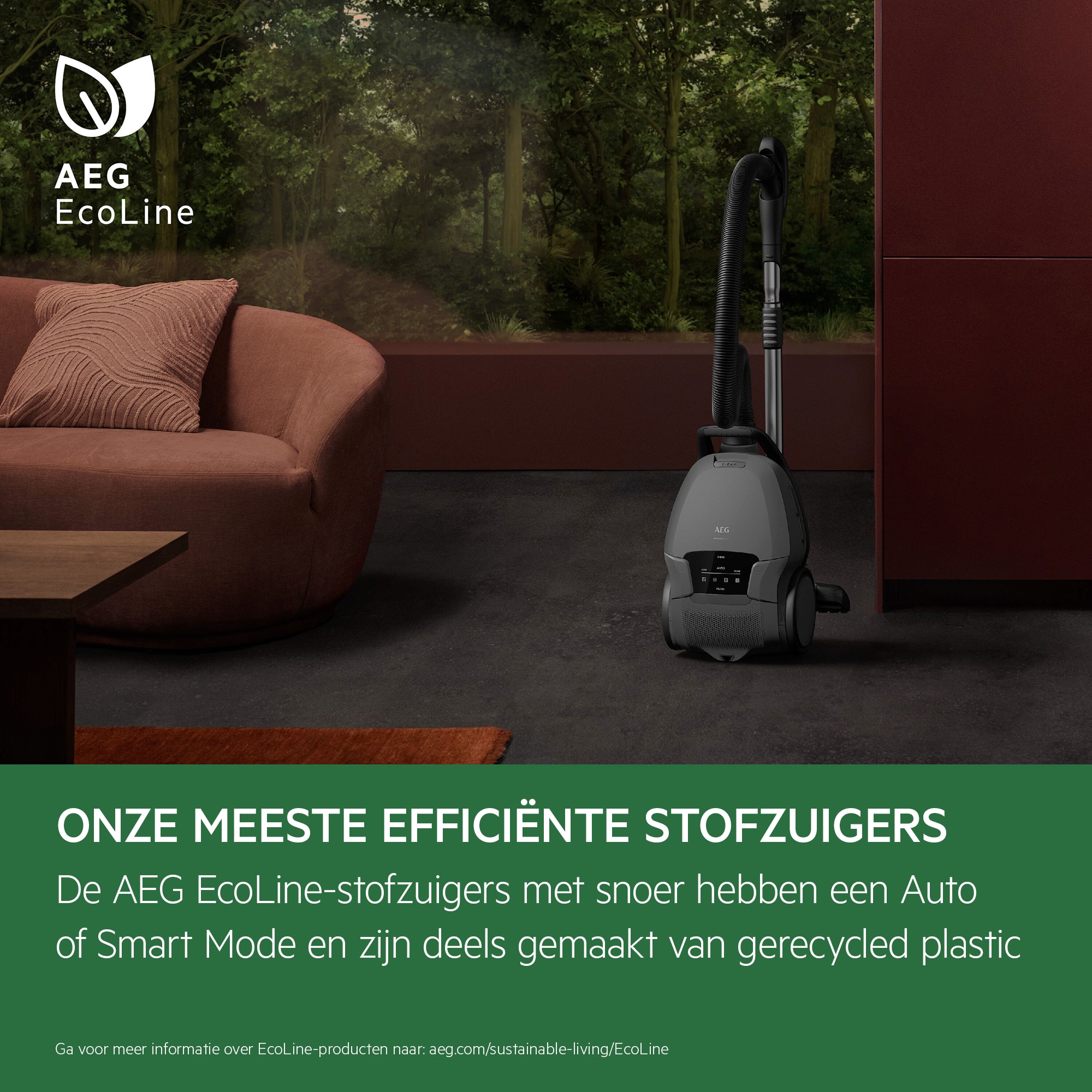 AEG - Stofzuiger met zak - AB81A2DG