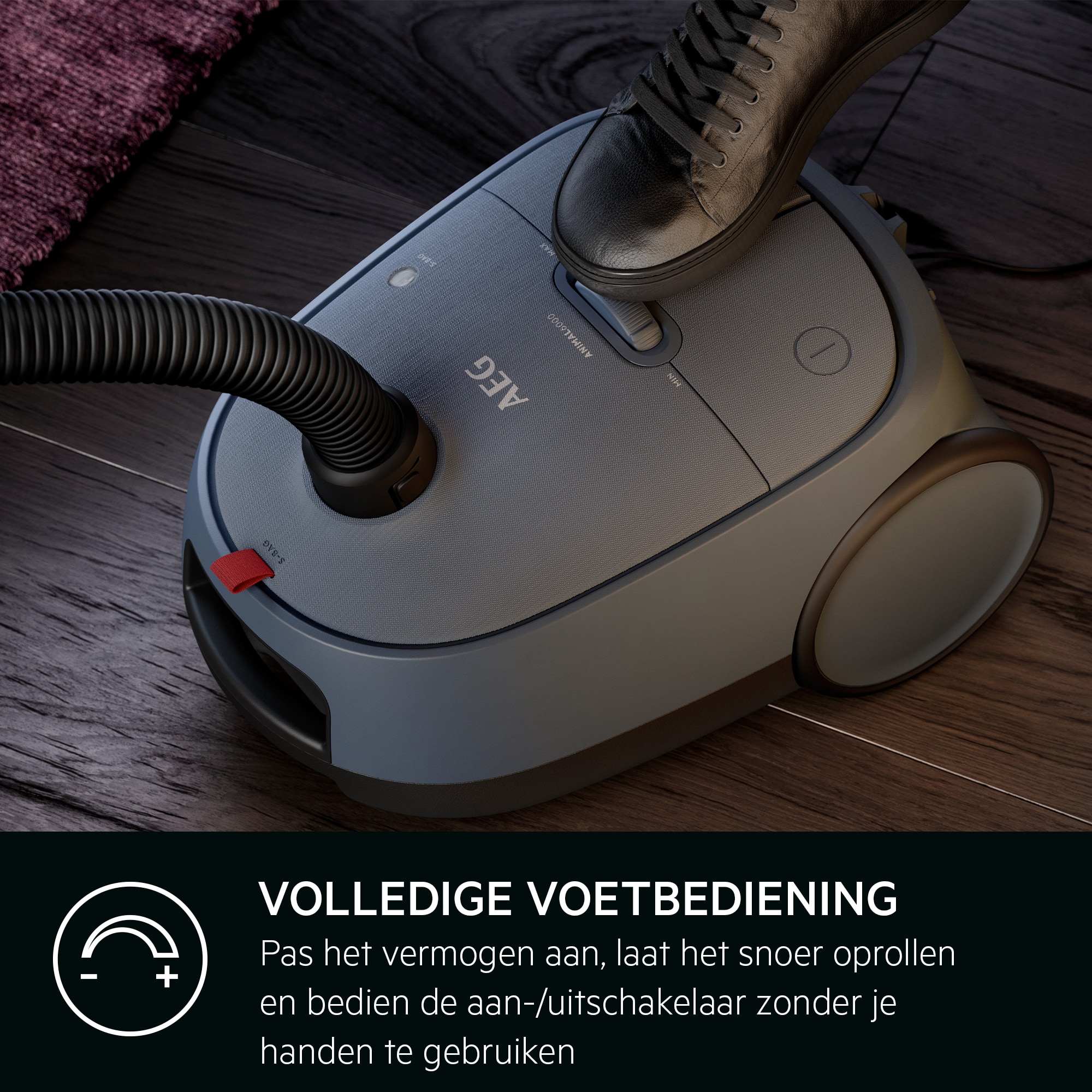 AEG - Stofzuiger met zak - AB61A4DB