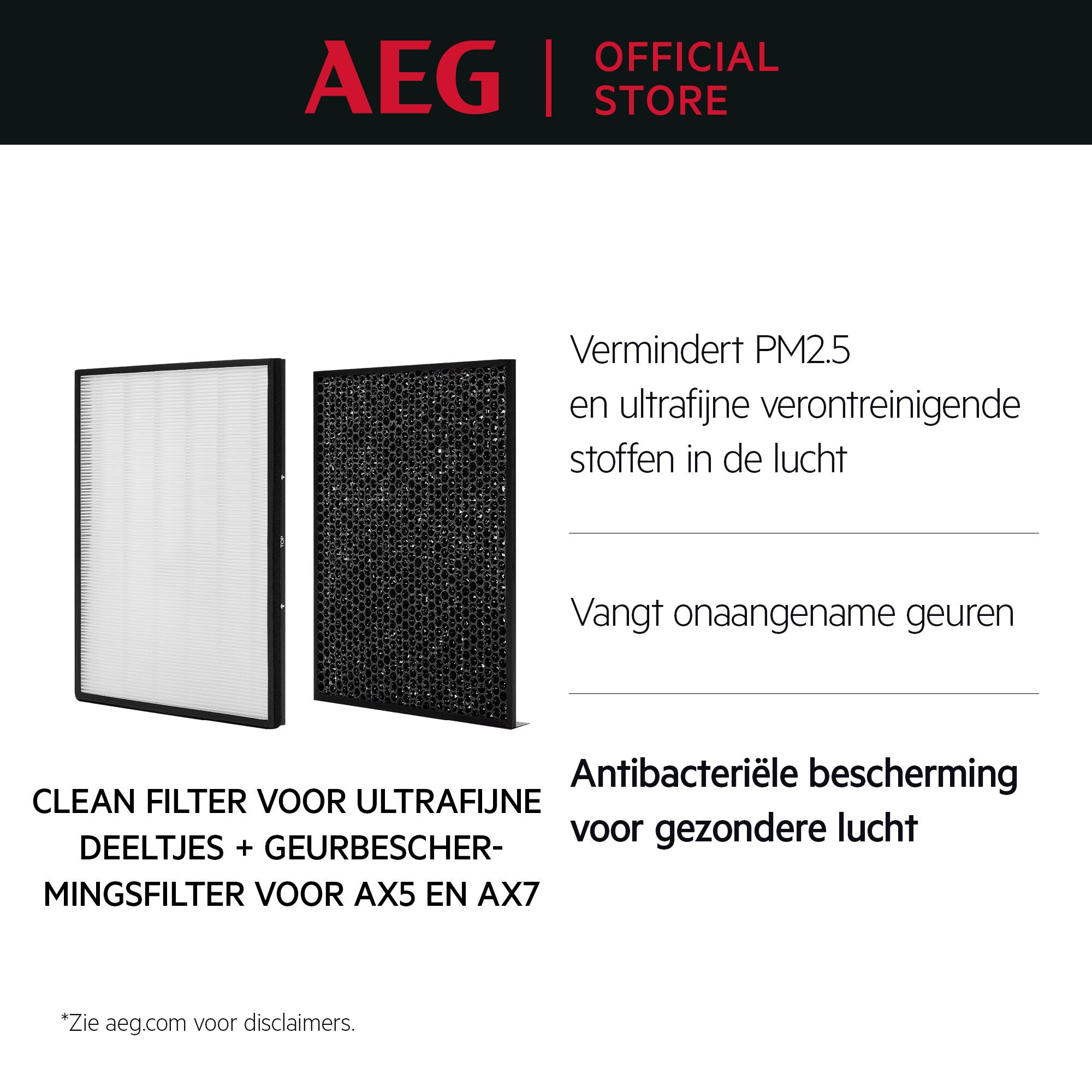 AEG - Filter luchtreiniger - AFWCLN3