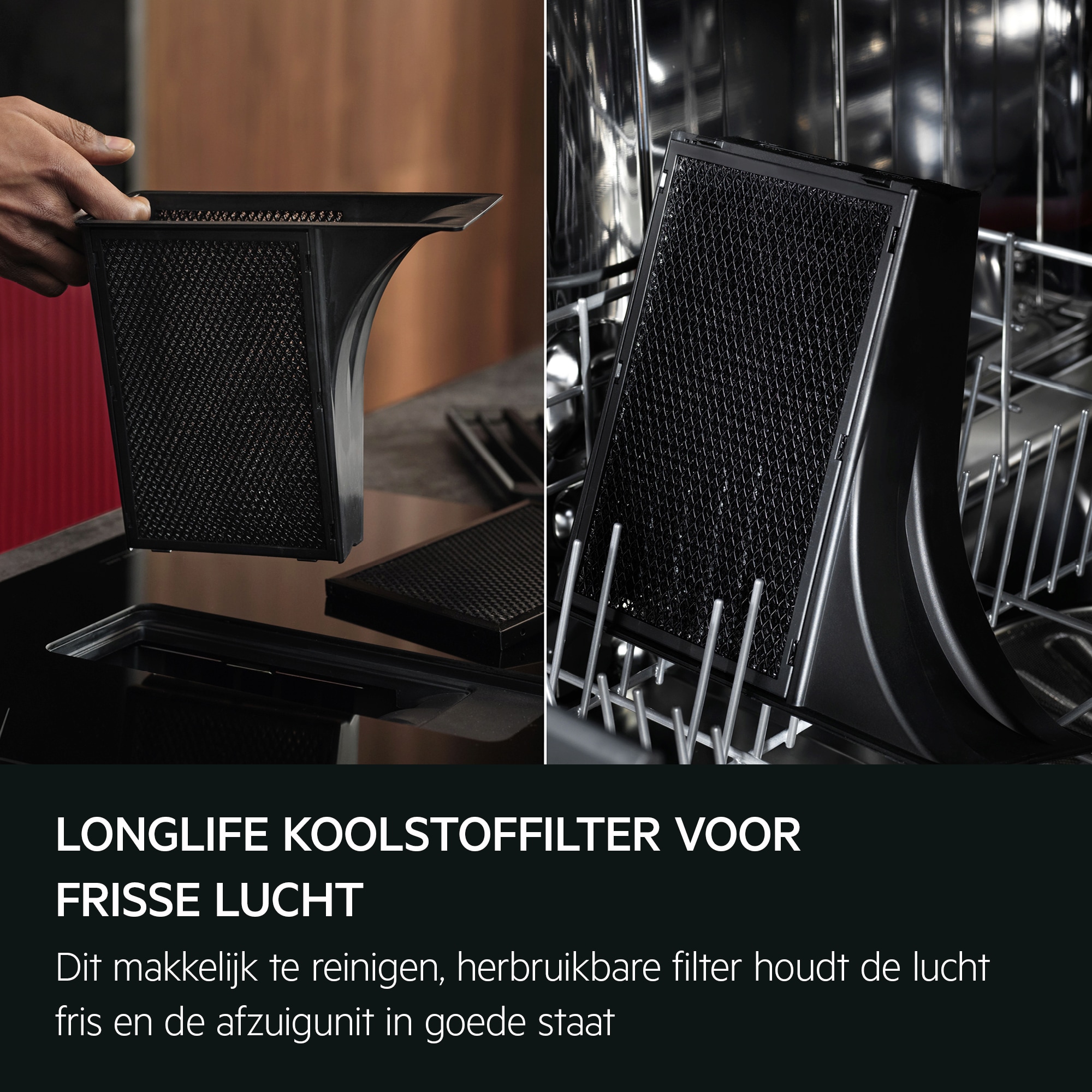 AEG - Kookplaat met afzuiging - PE9000B80
