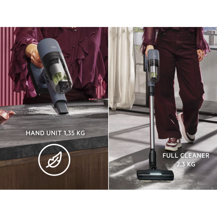 Ultra-light yet powerful, a versatile cleaner ready for every room