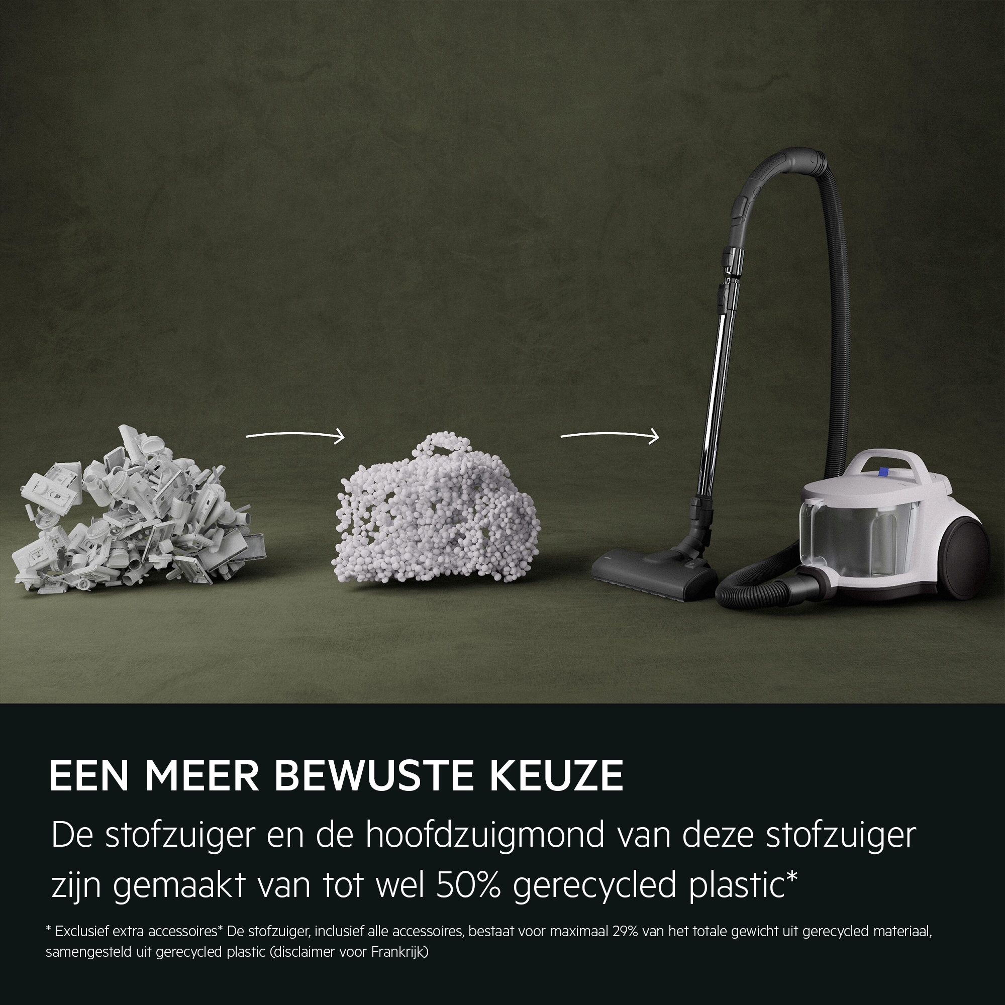 AEG - Stofzuiger zonder zak - AL51C1OG