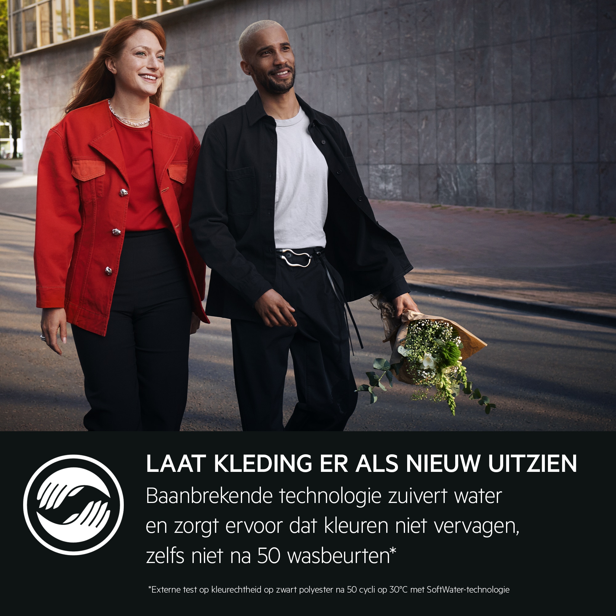 AEG - Wasmachine voorlader - L97FR16S6U