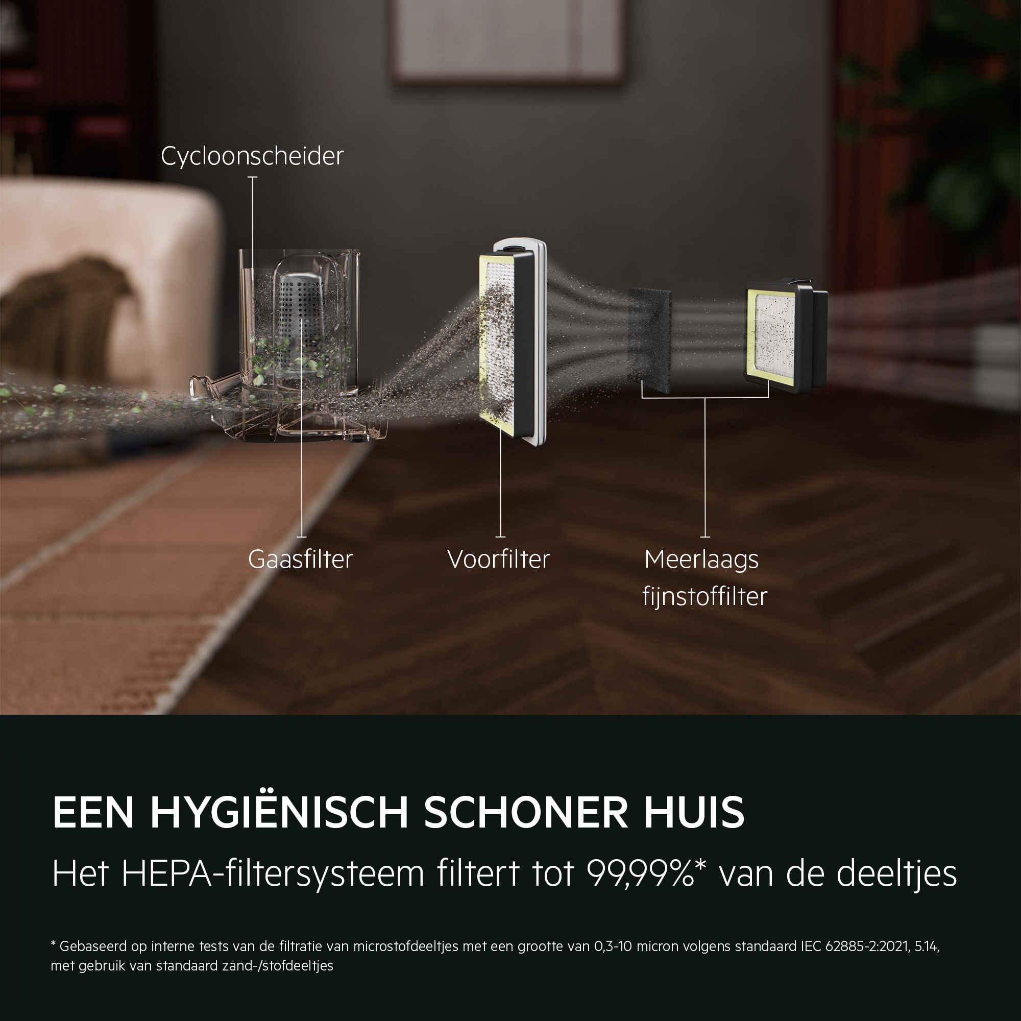 AEG - Stofzuiger zonder zak - AL31C1DG