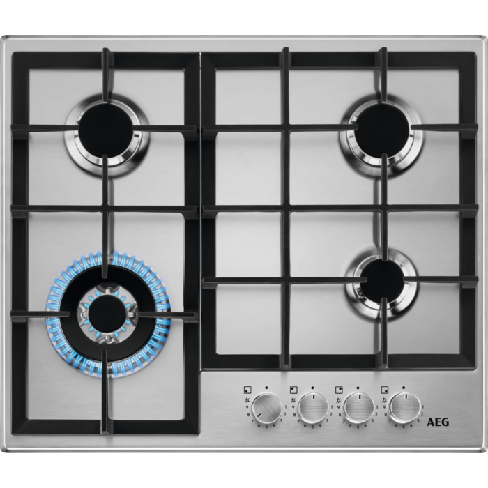AEG - Gaskookplaat - HGB64420SM