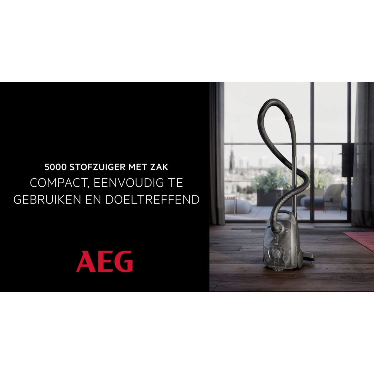 AEG - Stofzuiger met zak - AB51C1GG